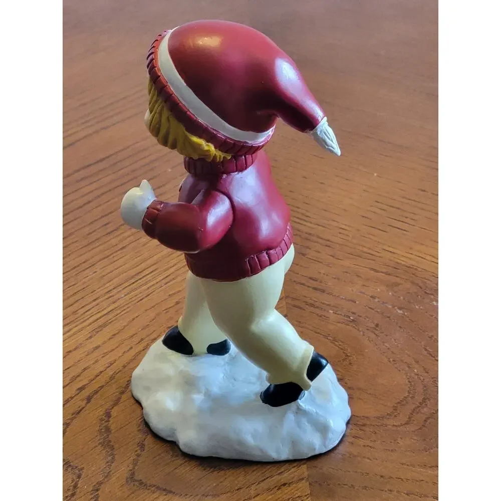 Campbell's Winter Fun Vintage 1997 Danbury Mint Campbell Kids Resin‎ Figurine